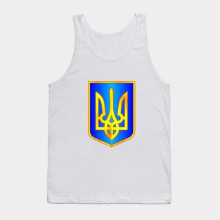 Ukraine trident Tank Top